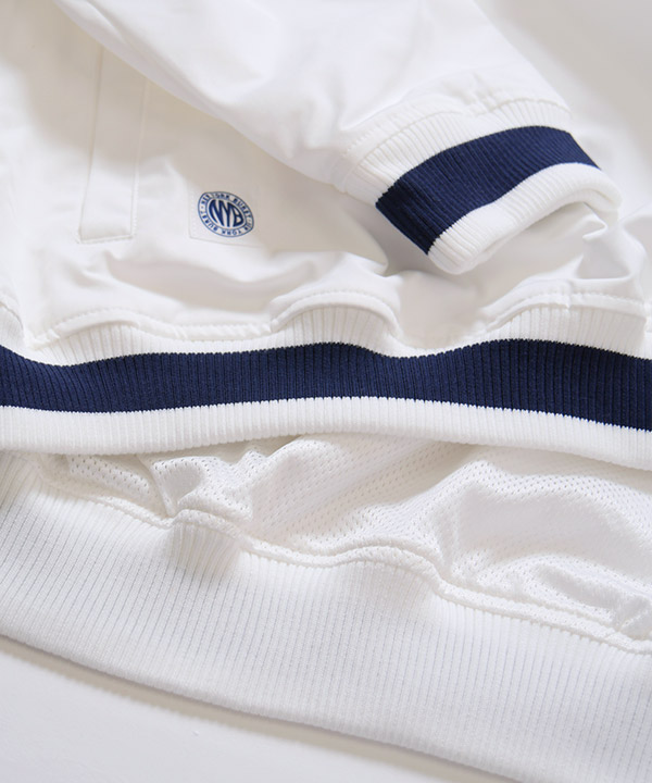 HALF ZIP NYLON