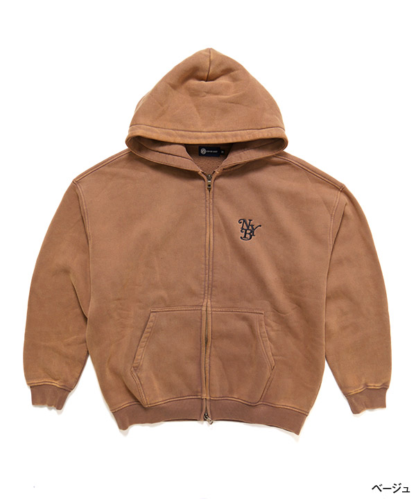 OG PIGMENT ZIP HOODY