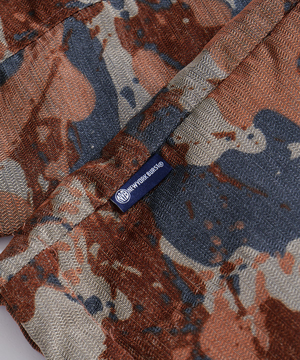 HOODED CAMO COACH JACKET