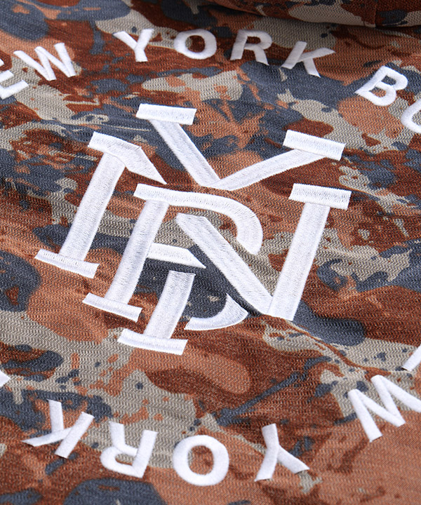 HOODED CAMO COACH JACKET