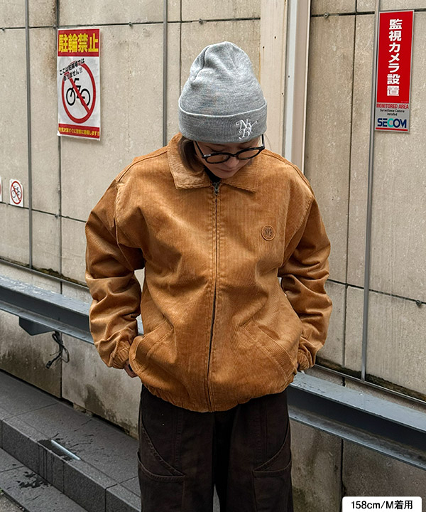 CORDUROY ZIP JACKET