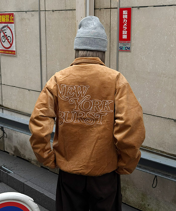 CORDUROY ZIP JACKET