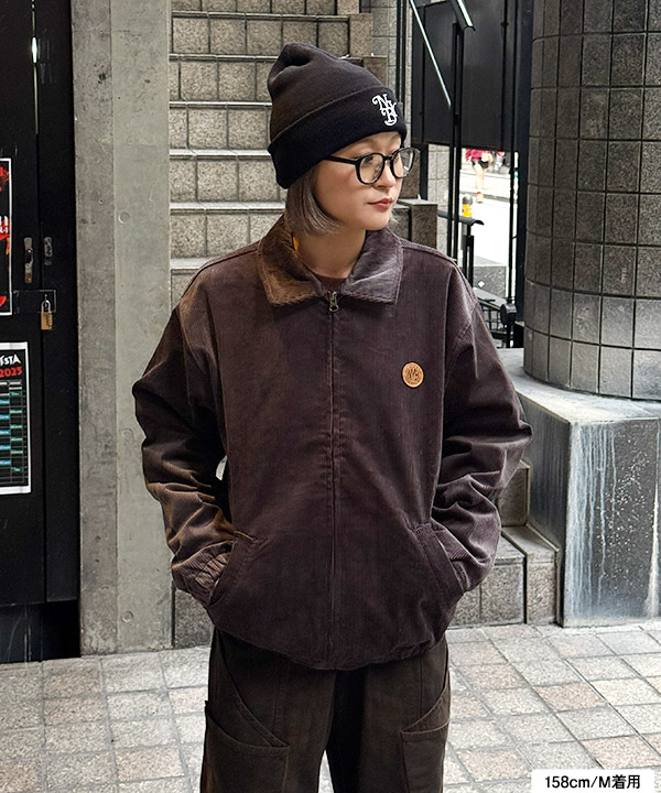 CORDUROY ZIP JACKET