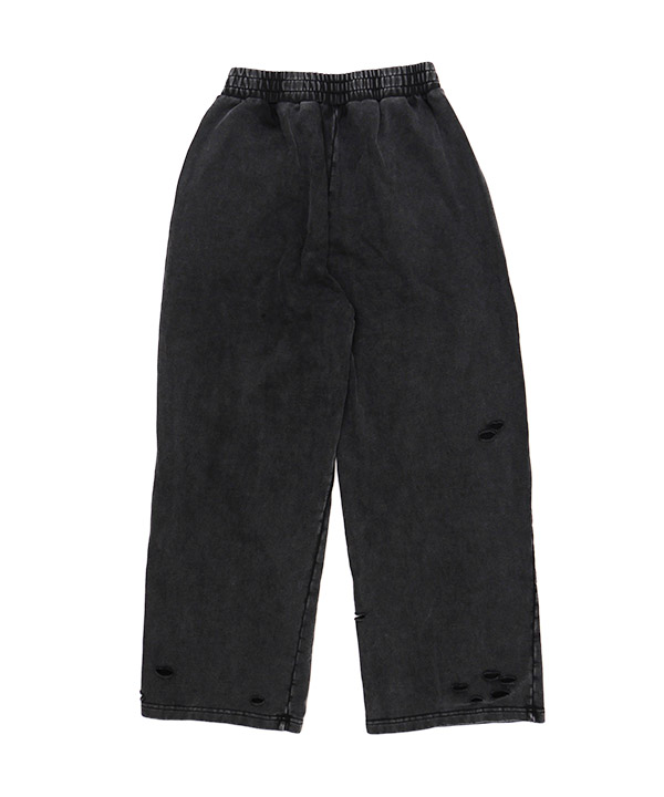 PIGMENT DAMAGE SWEAT PANTS