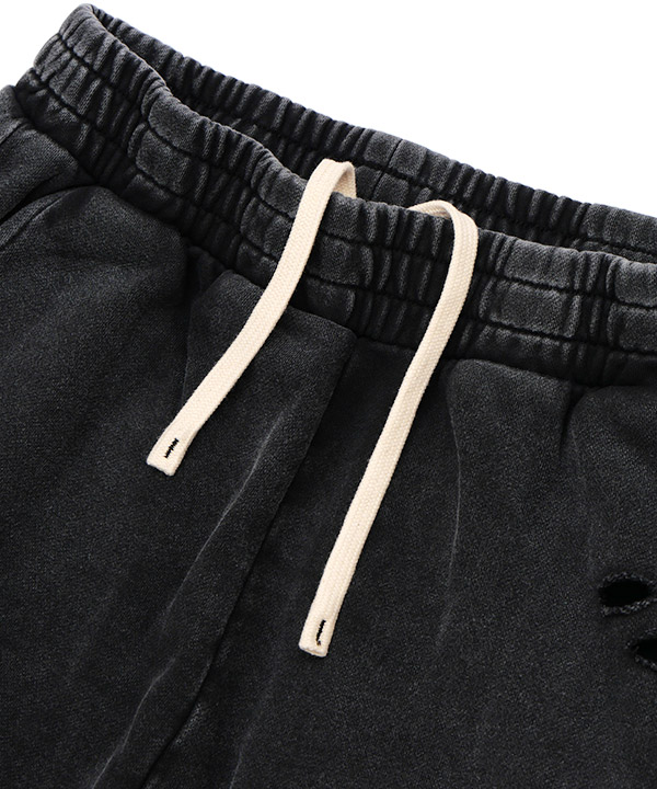 PIGMENT DAMAGE SWEAT PANTS