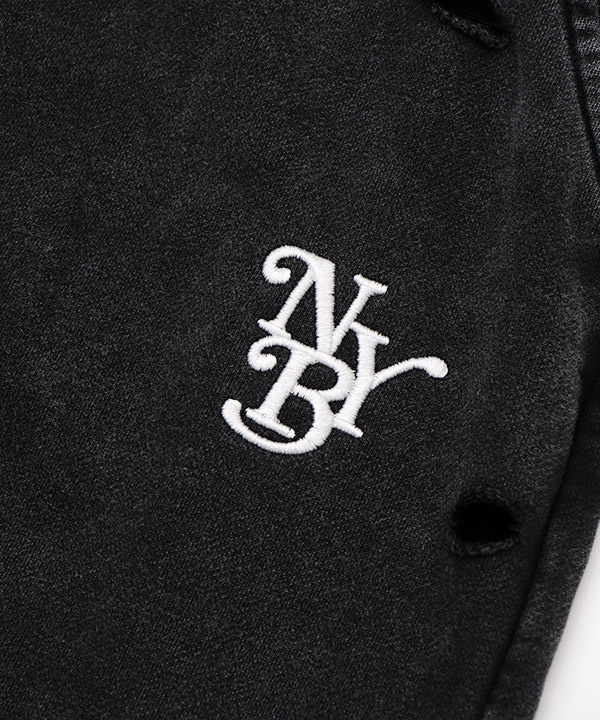 PIGMENT DAMAGE SWEAT PANTS