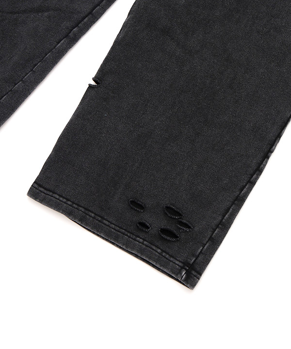 PIGMENT DAMAGE SWEAT PANTS