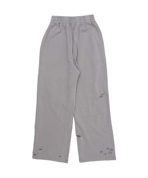 PIGMENT DAMAGE SWEAT PANTS