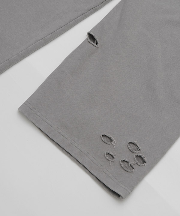 PIGMENT DAMAGE SWEAT PANTS
