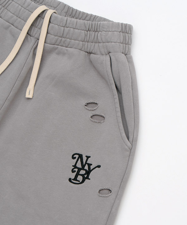 PIGMENT DAMAGE SWEAT PANTS