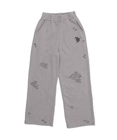 PIGMENT DAMAGE SWEAT PANTS