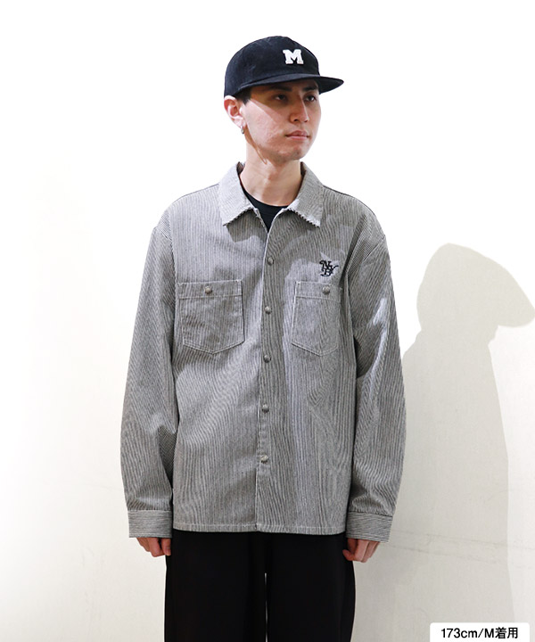 CIRCLE WORK SNAP L/S SHIRT