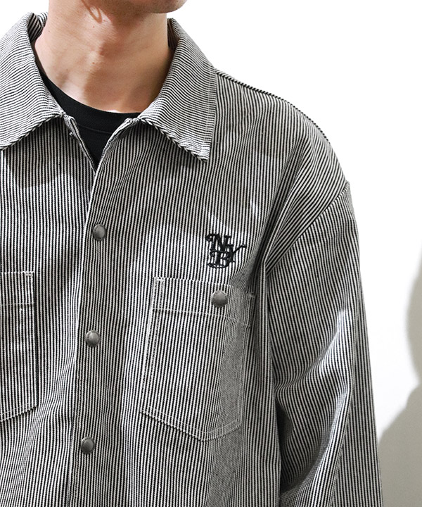 CIRCLE WORK SNAP L/S SHIRT