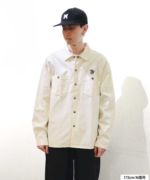 CIRCLE WORK SNAP L/S SHIRT