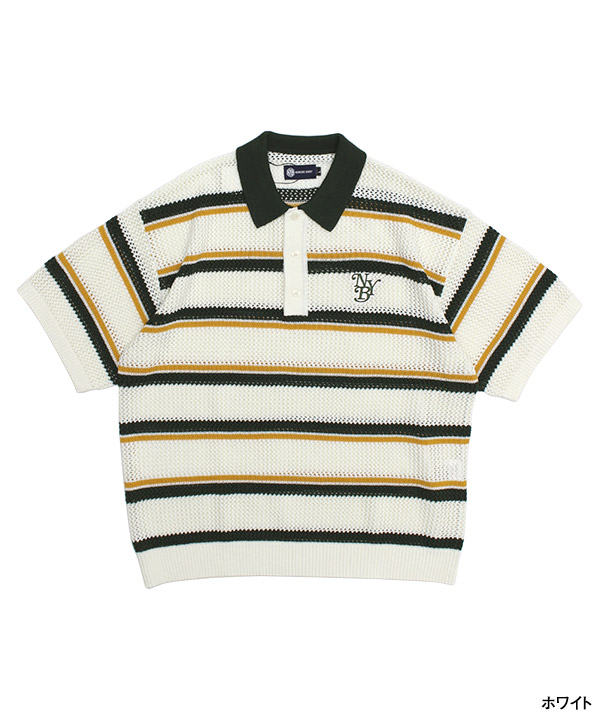 MESH BORDER POLO