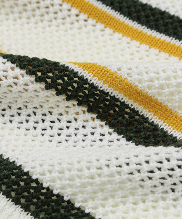 MESH BORDER POLO