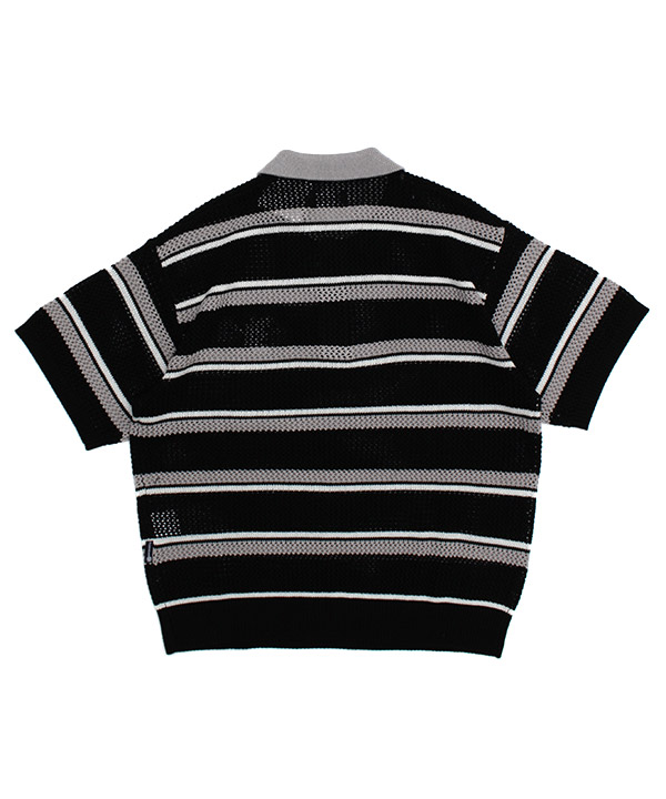 MESH BORDER POLO