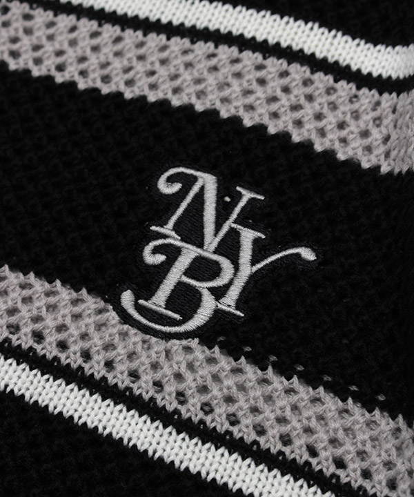 MESH BORDER POLO