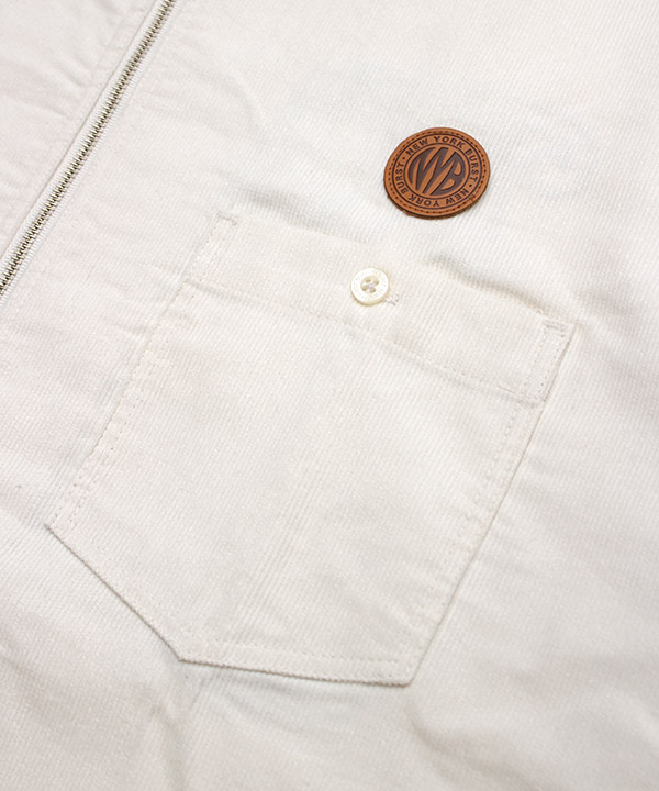 CORDUROY ZIP SHIRT