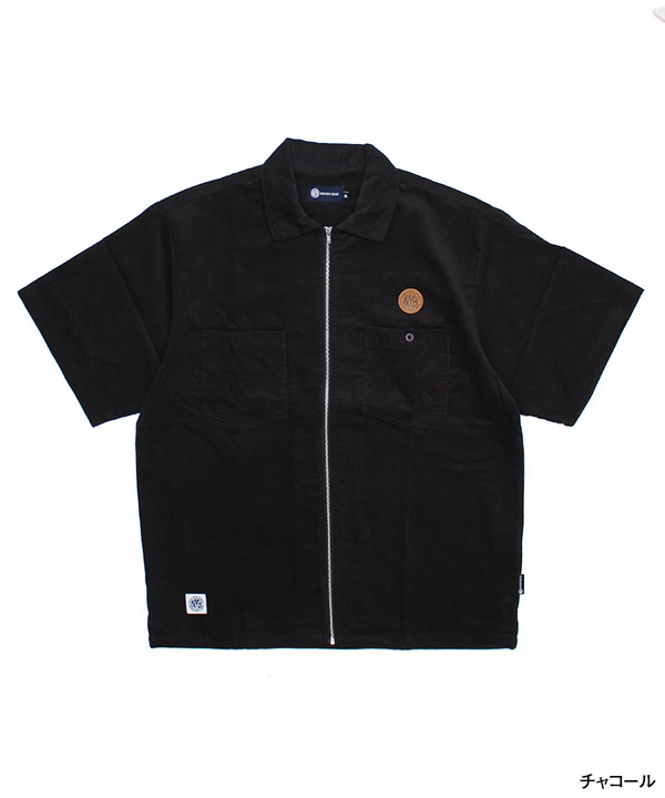 CORDUROY ZIP SHIRT