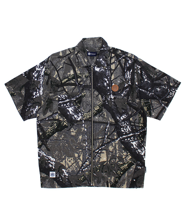 CORDUROY ZIP SHIRT(カモ)