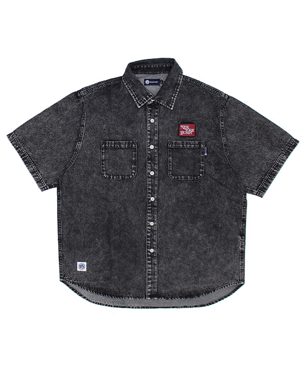 CIRCLE WORK S/S SHIRT(ブラック)