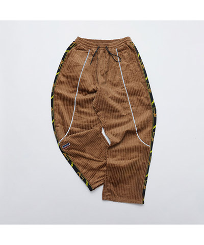 CORDUROY JERSEY PANTS