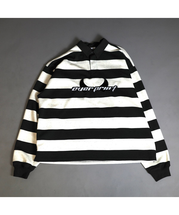 BIG RUGBY SHIRTS BOADER(ブラック)