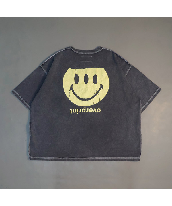PIGMENT ICONIC TEE(チャコール)