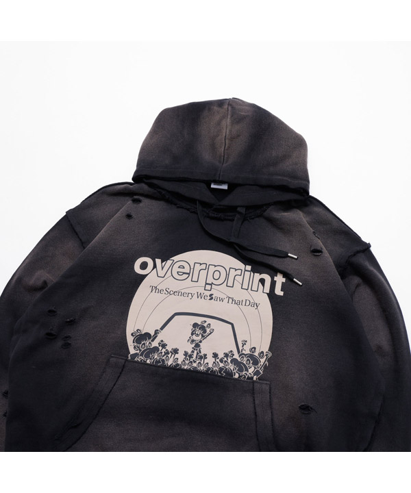 SHADOW Hoodie B -ブラック-