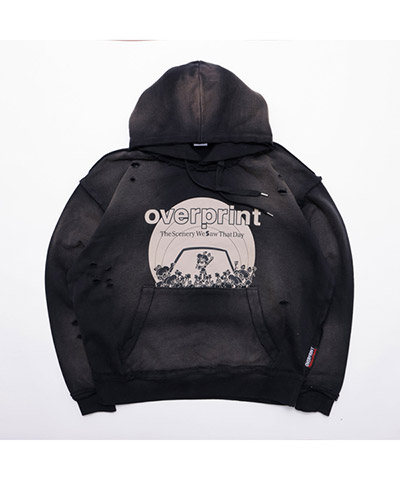 SHADOW Hoodie B -ブラック-