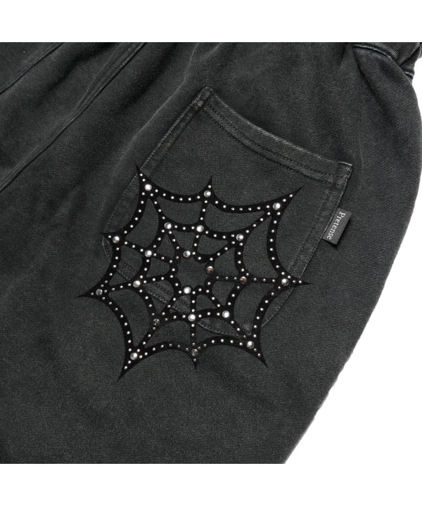 Spiderweb Sweatpants -ブラック-