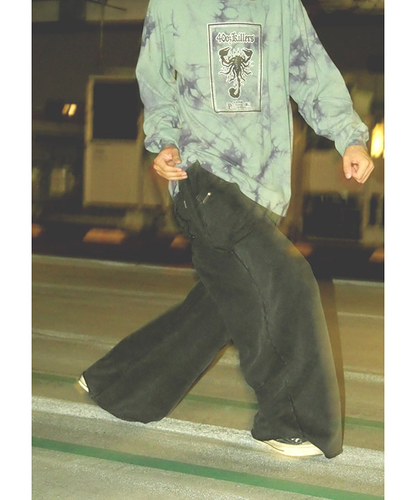Spiderweb Sweatpants -ブラック-