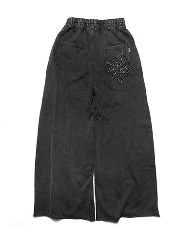 Spiderweb Sweatpants -ブラック-