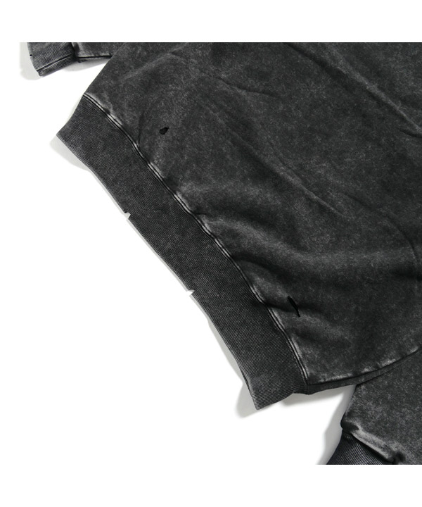 Allover Print Sweatshirt -ブラック-