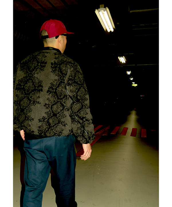 Python Pattern Boa Jacket