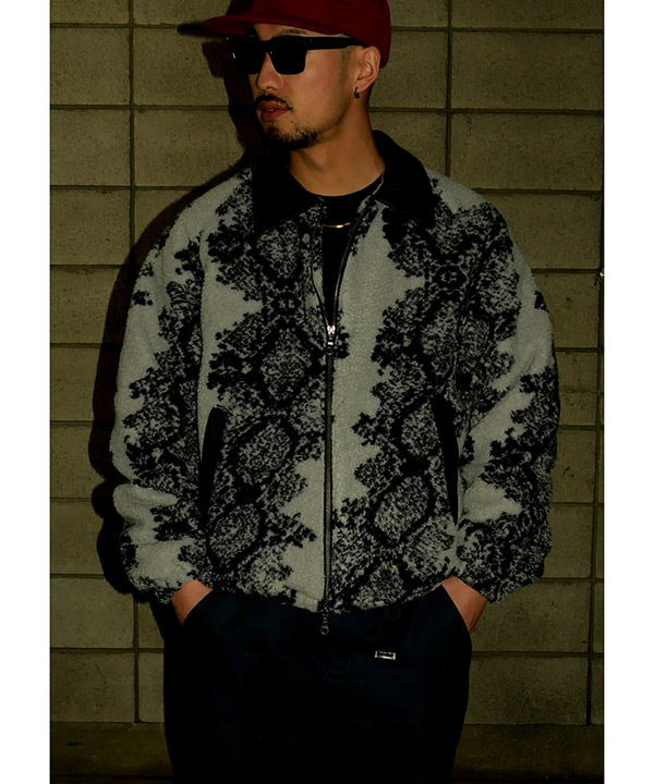 Python Pattern Boa Jacket