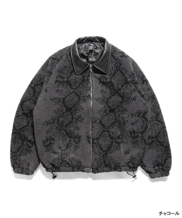 Python Pattern Boa Jacket