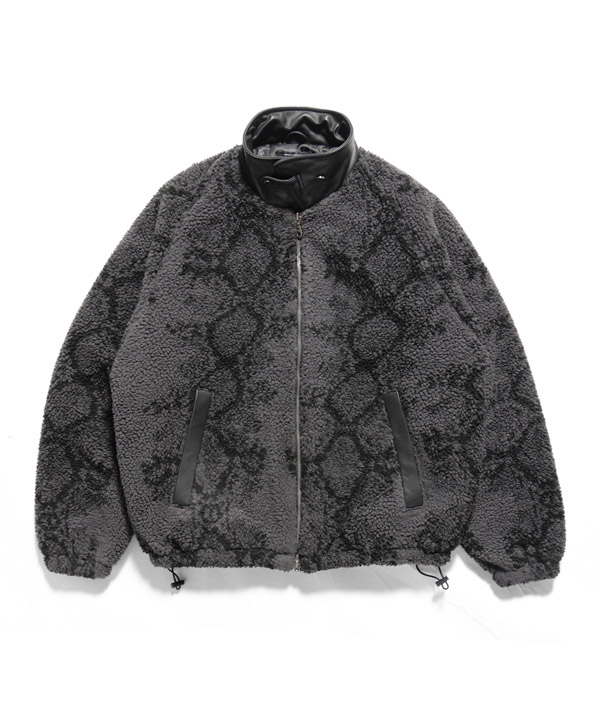 Python Pattern Boa Jacket
