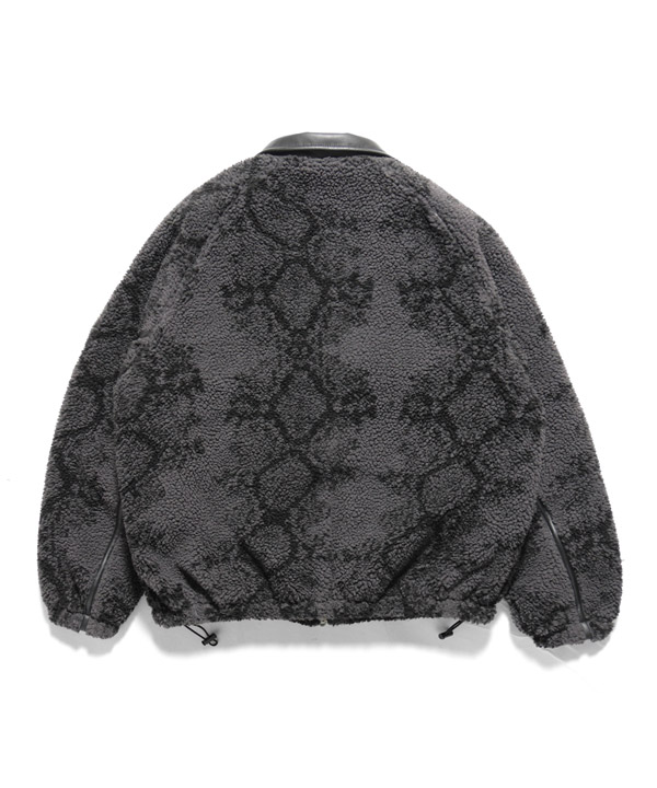 Python Pattern Boa Jacket