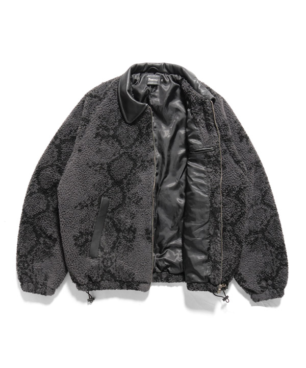 Python Pattern Boa Jacket