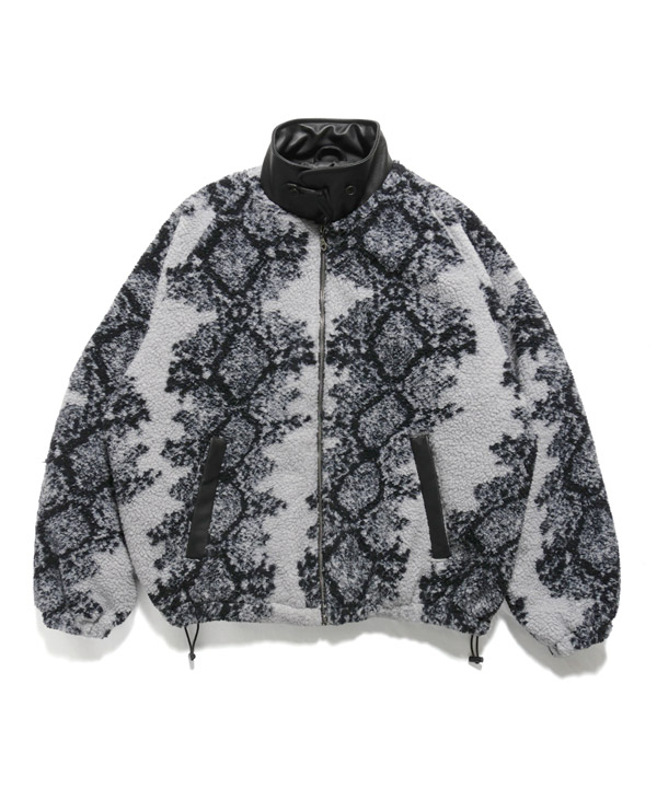 Python Pattern Boa Jacket