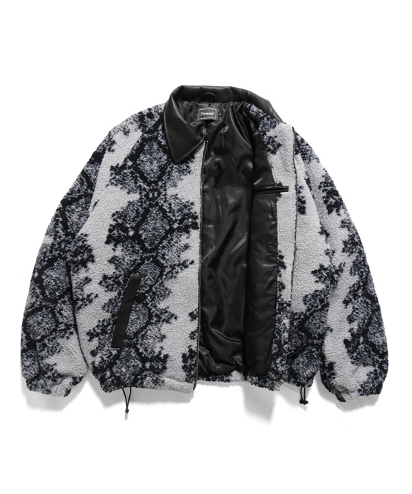Python Pattern Boa Jacket
