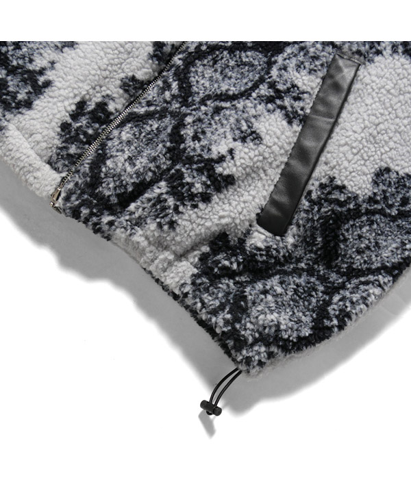 Python Pattern Boa Jacket