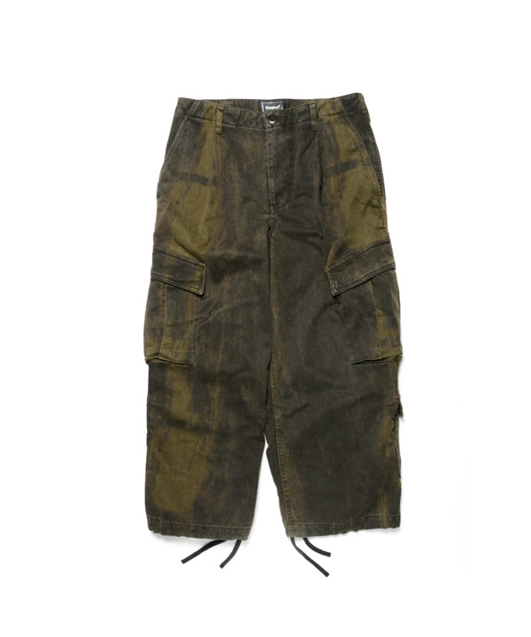 Cargo Trousers -オリーブ-