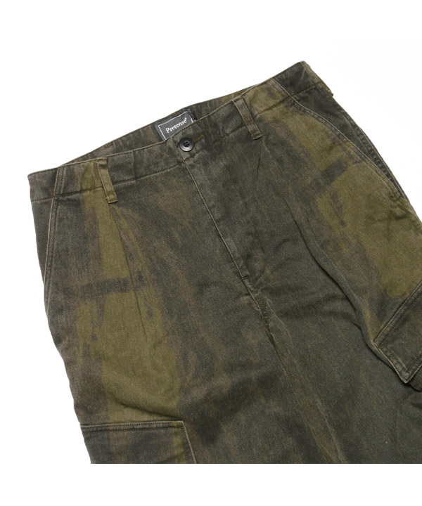 Cargo Trousers -オリーブ-