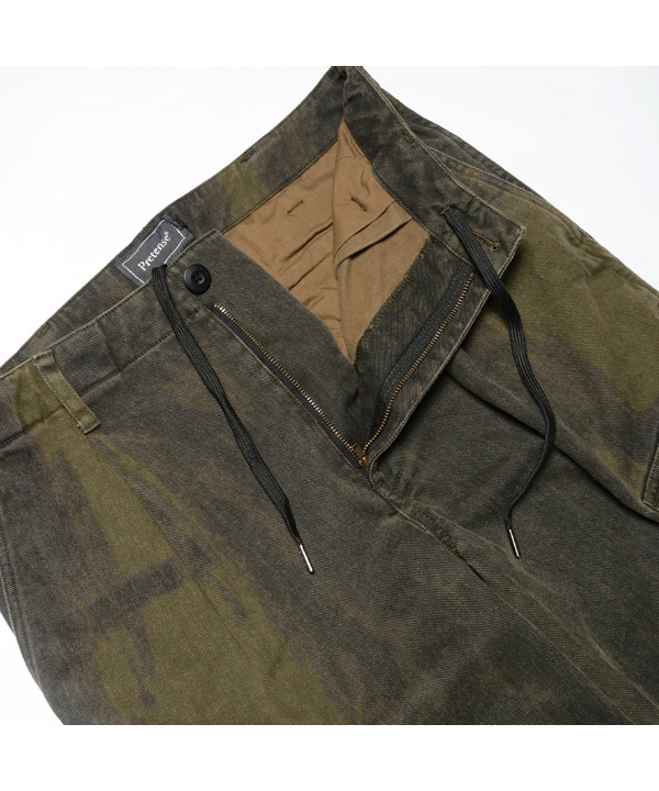 Cargo Trousers -オリーブ-