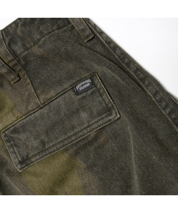 Cargo Trousers -オリーブ-