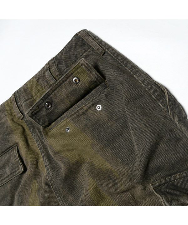 Cargo Trousers -オリーブ-