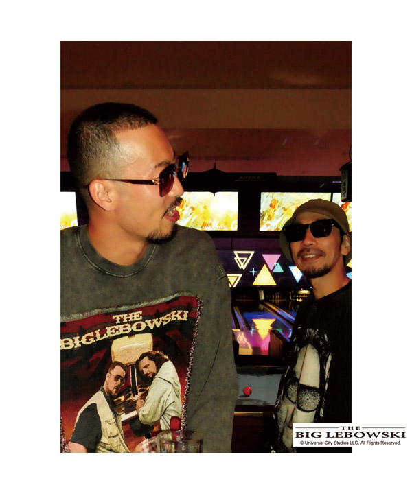 Bowling Tapestry Sweatshirt -ブラック-